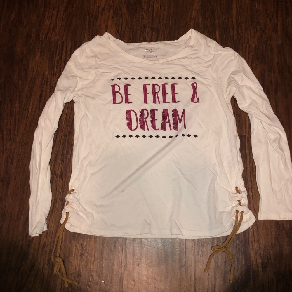 Justice long sleeve tee